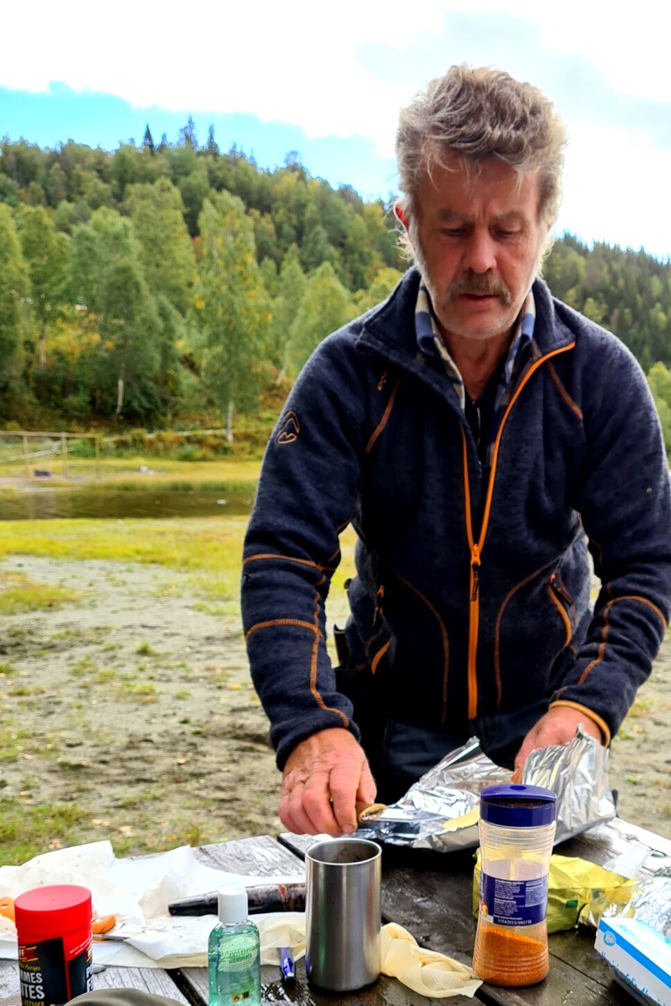 No skal fisken grillast!