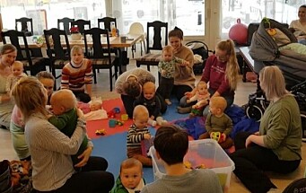 Småbarnstreff på Rindal frivilligsentral