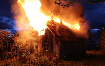 Vellykket brannøvelse på Rindalsskogen