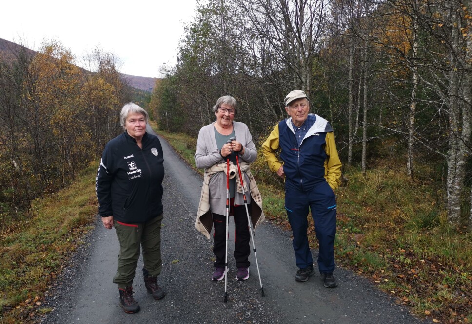 Stavgang i Kvenndalen