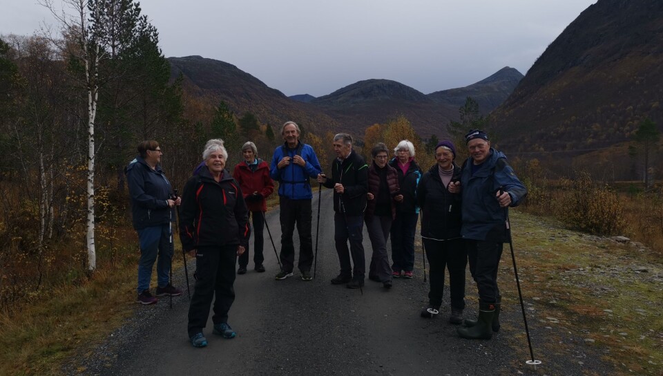 Stavgang i Kvenndalen