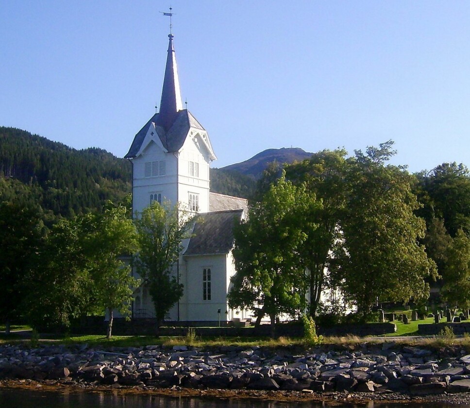 Stangvik kyrkje.
