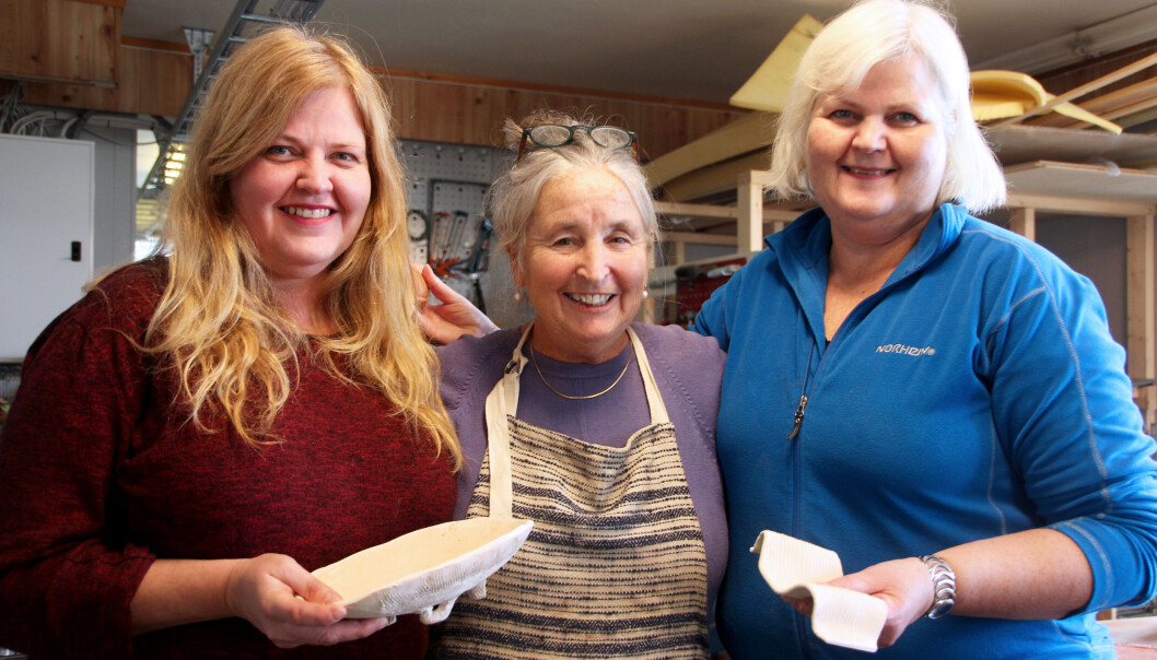 Ane Nordvik Hasselberg (f.v.), Brit Dyrnes og Gry Nordvik Karlsen Ane Nordvik Hasselberg (f.v.), Brit Dyrnes og Gry Nordvik Karlsen