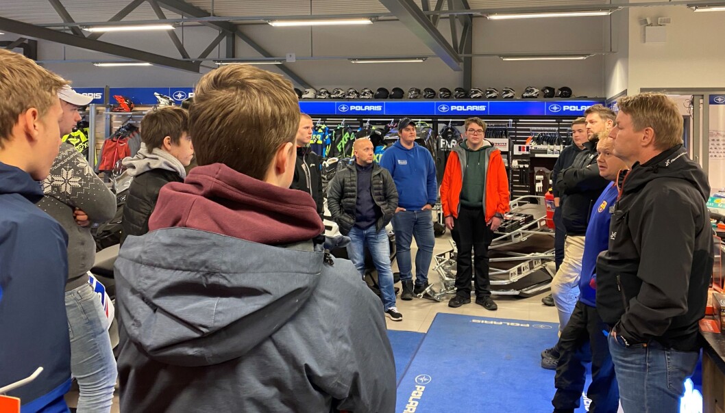 På besøk hos Polaris Nordmøre. På besøk hos Polaris Nordmøre.