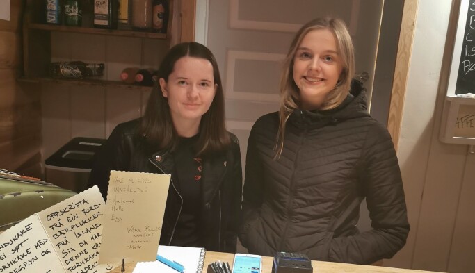 Ingrid Gabriella Grimsmo og Kaja Sofie Kvande Ingrid Gabriella Grimsmo og Kaja Sofie Kvande