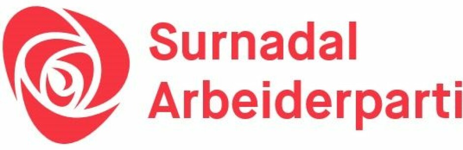 Surnadal Arbeiderparti AP logo