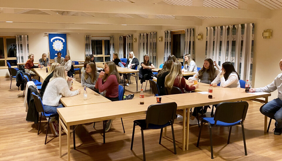 Sesongavslutningsfest på Syltøran.