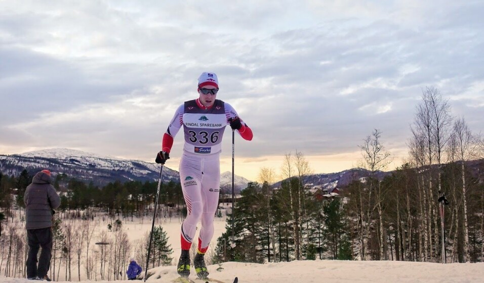 Gjermund Løfald under Rindalrennet 2019. Gjermund Løfald under Rindalrennet 2019.