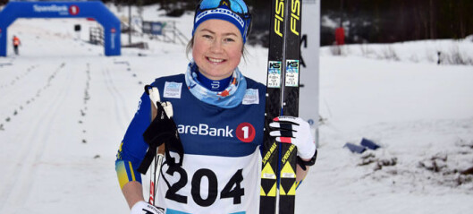 Alise Einmo med 8. plass på 3-mila