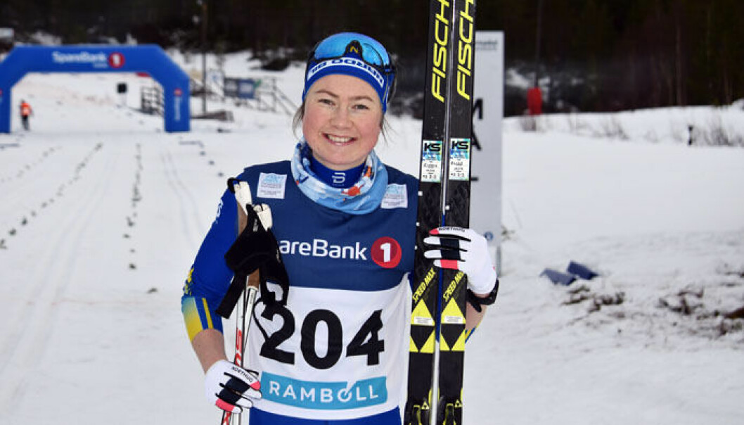 Alise Einmo ble nr 8 på 30 km fristil i Harstad.