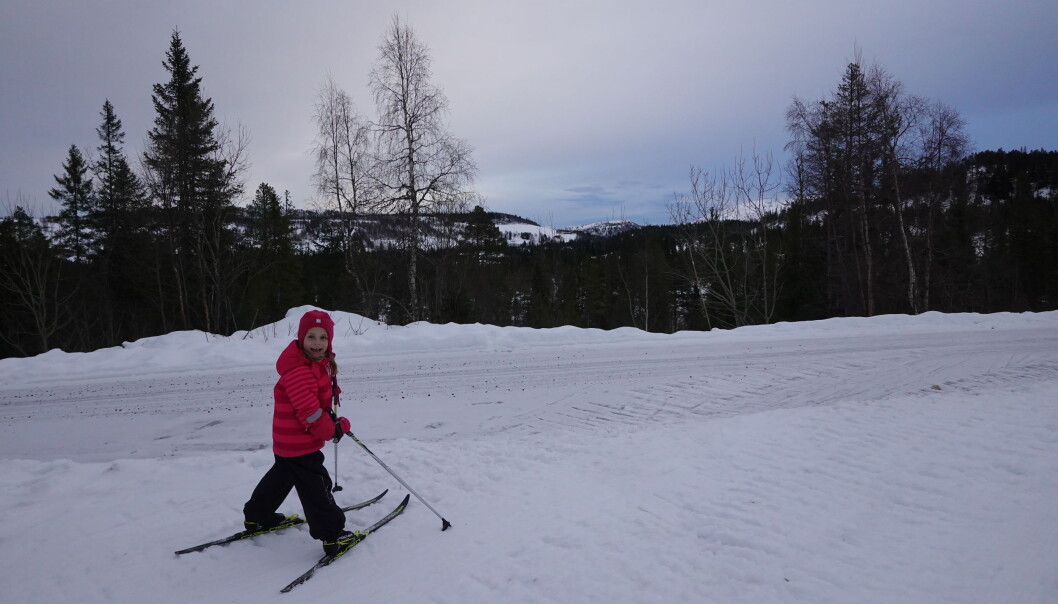 Vi snudde halveis, der løypa krysser bilveien som går til Skavlia og Helgetunmarka, da ble turen på omtrent 3 kilometer, tur-retur. Det er også kjørt løyper i Helgetunmark, men det var før helga, så de løypene er nok litt isete og harde. Det er også mulig å parkere på Skavlia (bomveg) og gå hit. Vi snudde halveis, der løypa krysser bilveien som går til Skavlia og Helgetunmarka, da ble turen på omtrent 3 kilometer, tur-retur. Det er også kjørt løyper i Helgetunmark, men det var før helga, så de løypene er nok litt isete og harde. Det er også mulig å parkere på Skavlia (bomveg) og gå hit.