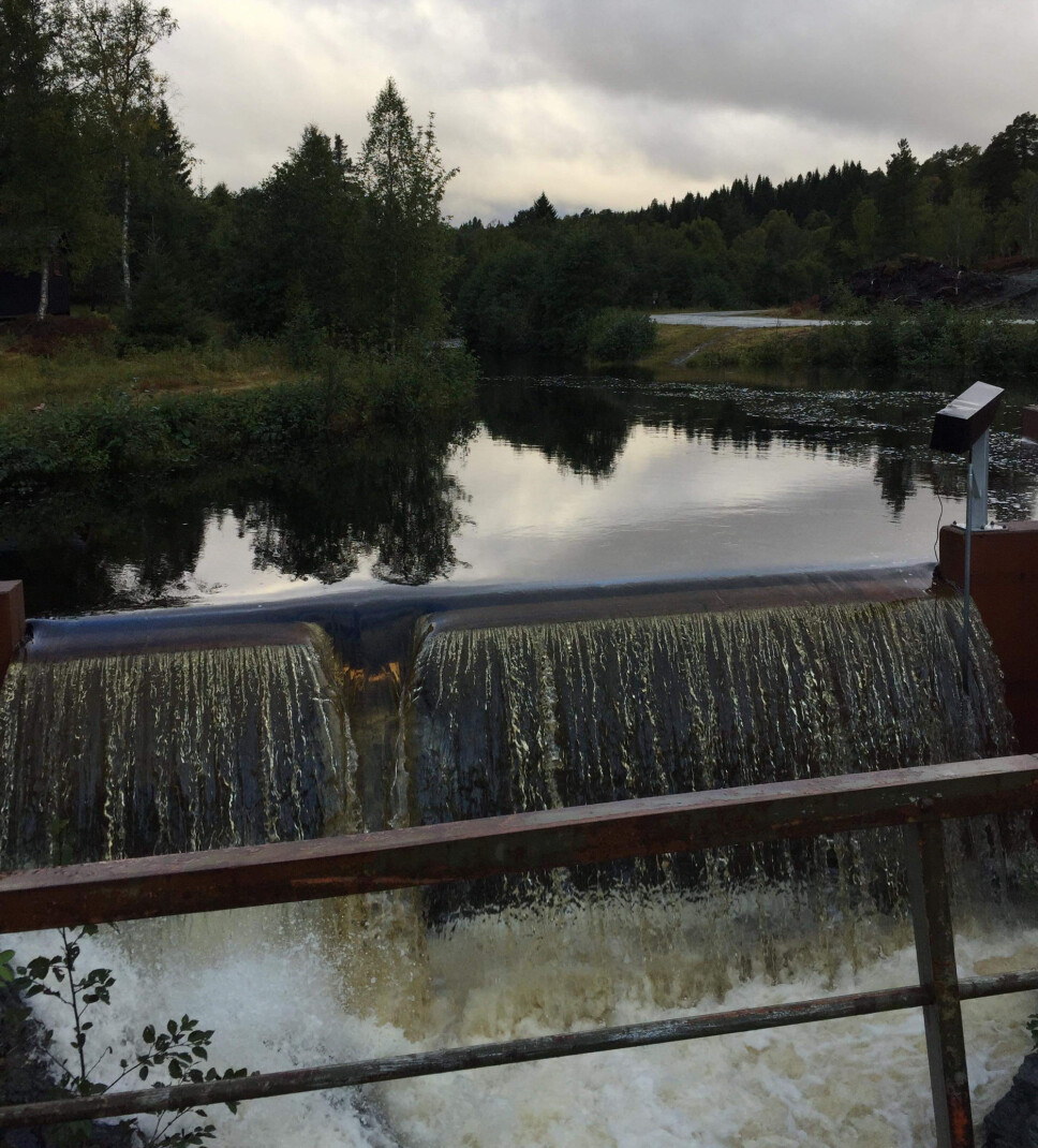 Fra inntaket til kraftverket