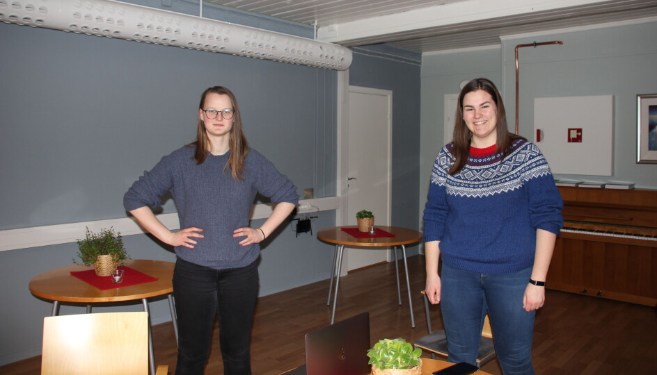 Elise Stokken og Kristina Roald