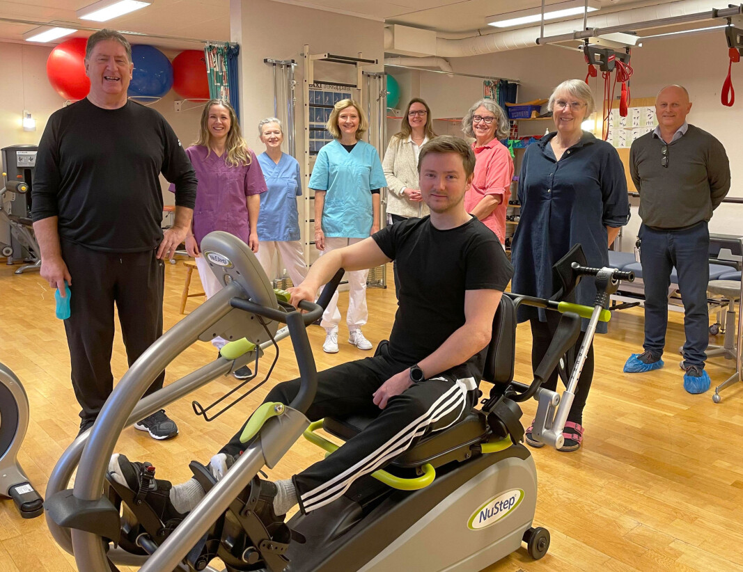 Frå venstre: Kjell Eidsli, Maren Skuggevik, Connie Hübner, Marit Nordvik Betten, Gunhild Eidsli, Oddveig Resell, Britt May Hollås og Knut Haugen. Frå venstre: Kjell Eidsli, Maren Skuggevik, Connie Hübner, Marit Nordvik Betten, Gunhild Eidsli, Oddveig Resell, Britt May Hollås og Knut Haugen.