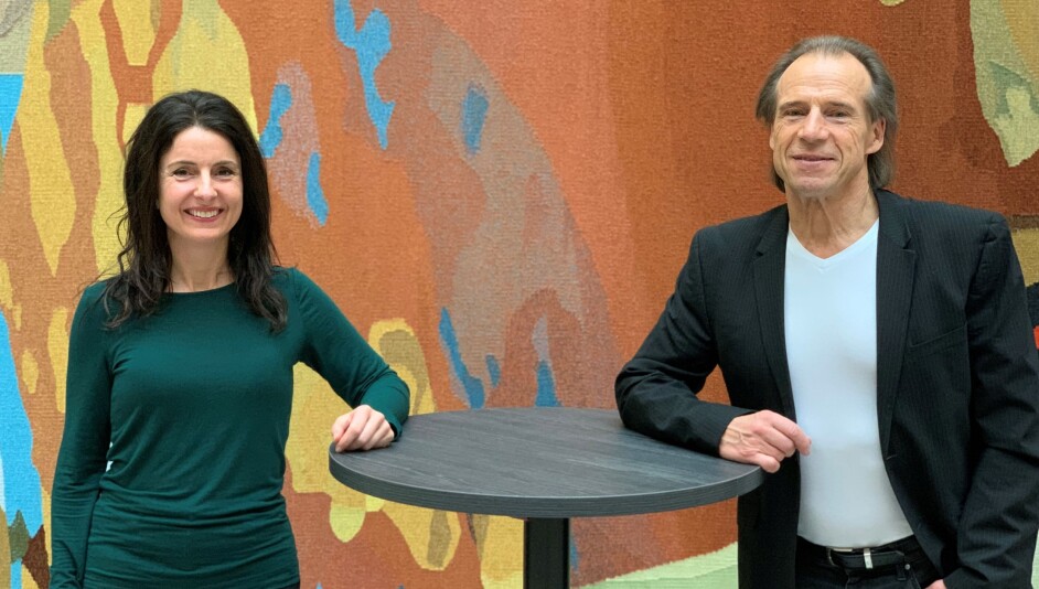 Jenny Klinge og Jan Bøhler