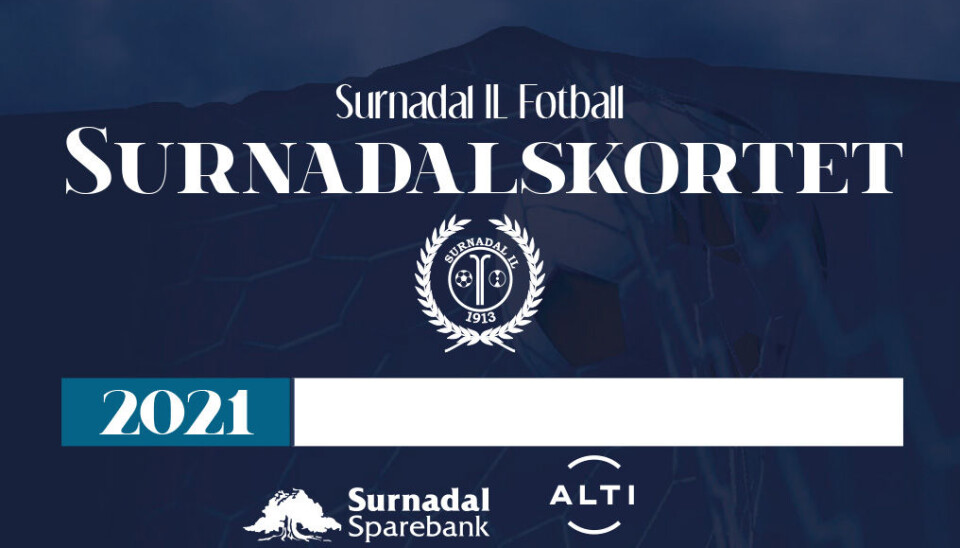 Framsida av Surnadalskortet 2021.