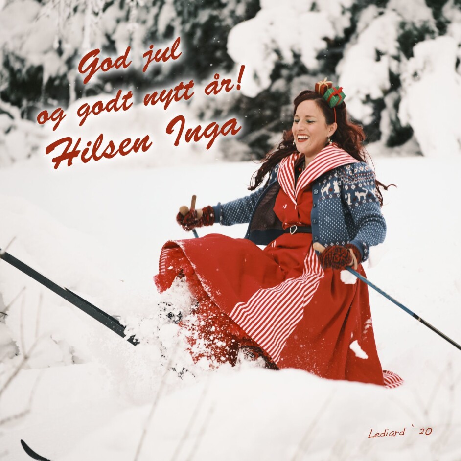Julehilsen fra Inga Dalsegg