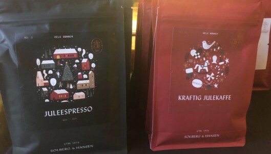 Ulike typer kaffe fra Solberg og Hansen Ulike typer kaffe fra Solberg og Hansen