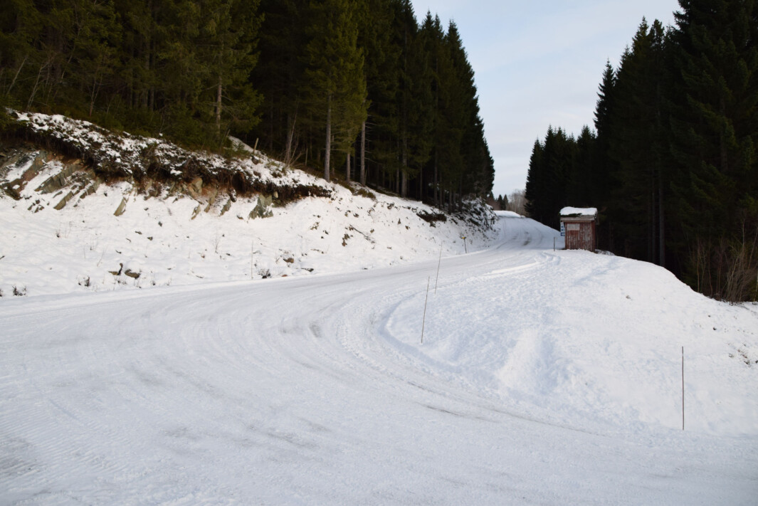 Tørset - Almbergsvegen ved Almberg Tørset - Almbergsvegen ved Almberg