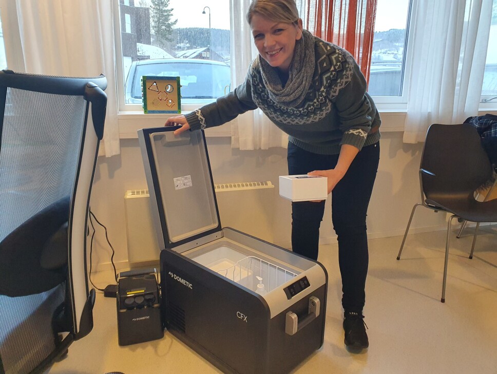 Leiande helsesjukepleiar Heidi Elnes Fiske