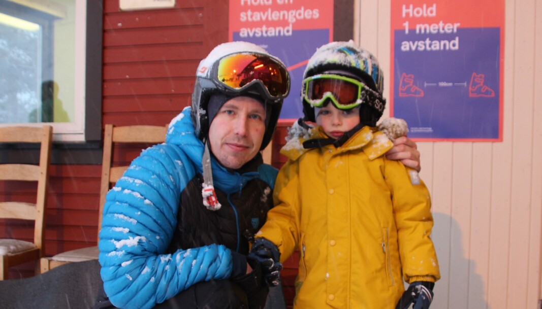 Dan Blekken og Liam Eidsli Blekken Dan Blekken og Liam Eidsli Blekken