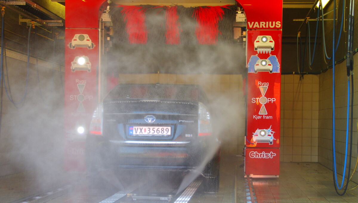 Vaskehallen er reparert