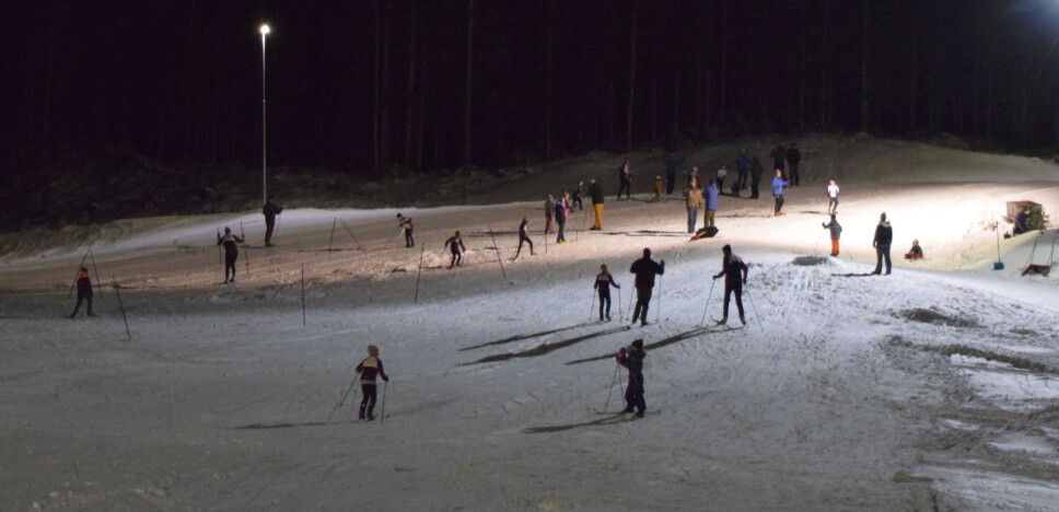 Bra oppmøte på årets første skileik i Rindal.