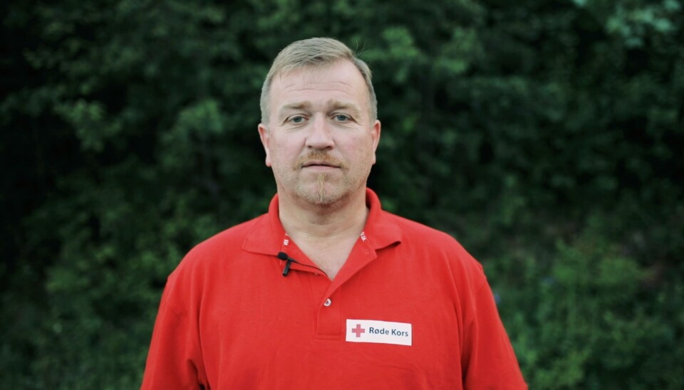 Leder i Sør-Trøndelag Røde Kors, Jan Robert Humstad.