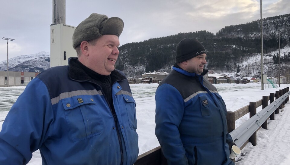 Ove Halgunset og Morten Holte er to av deltakerne på kurset.