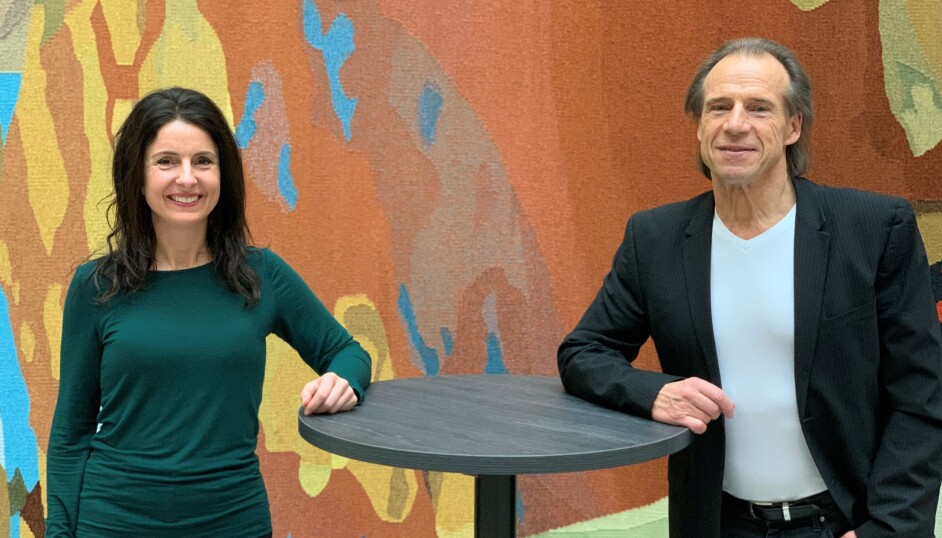 Jenny Klinge og Jan Bøhler