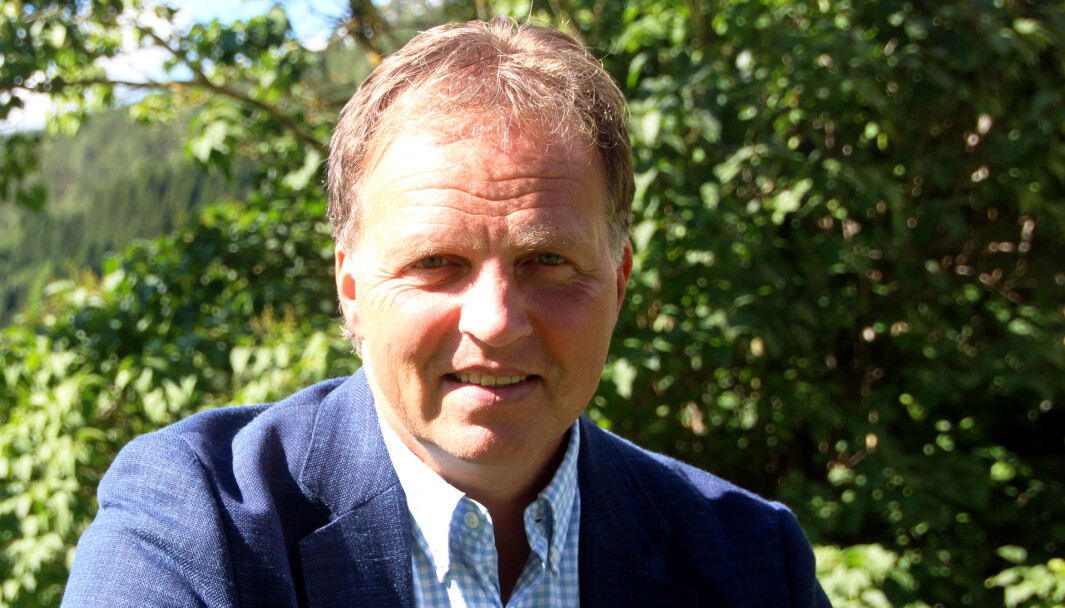 Administrerende banksjef i Surnadal Sparebank, Allan Troelsen. Administrerende banksjef i Surnadal Sparebank, Allan Troelsen.