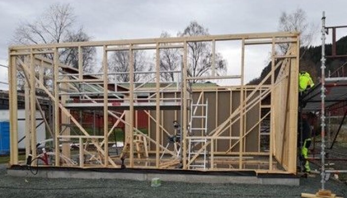 Reisverket tar form Reisverket tar form