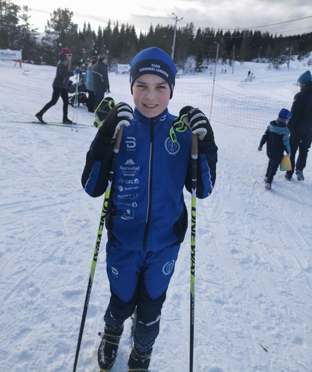 Jonas Hamnes Øye synes det er kjekt med renn Jonas Hamnes Øye synes det er kjekt med renn
