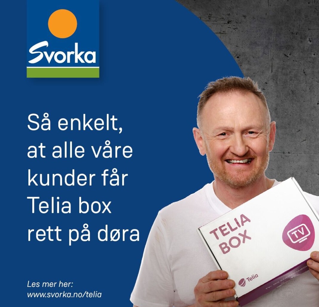 Telia box fra Svorka Telia box fra Svorka