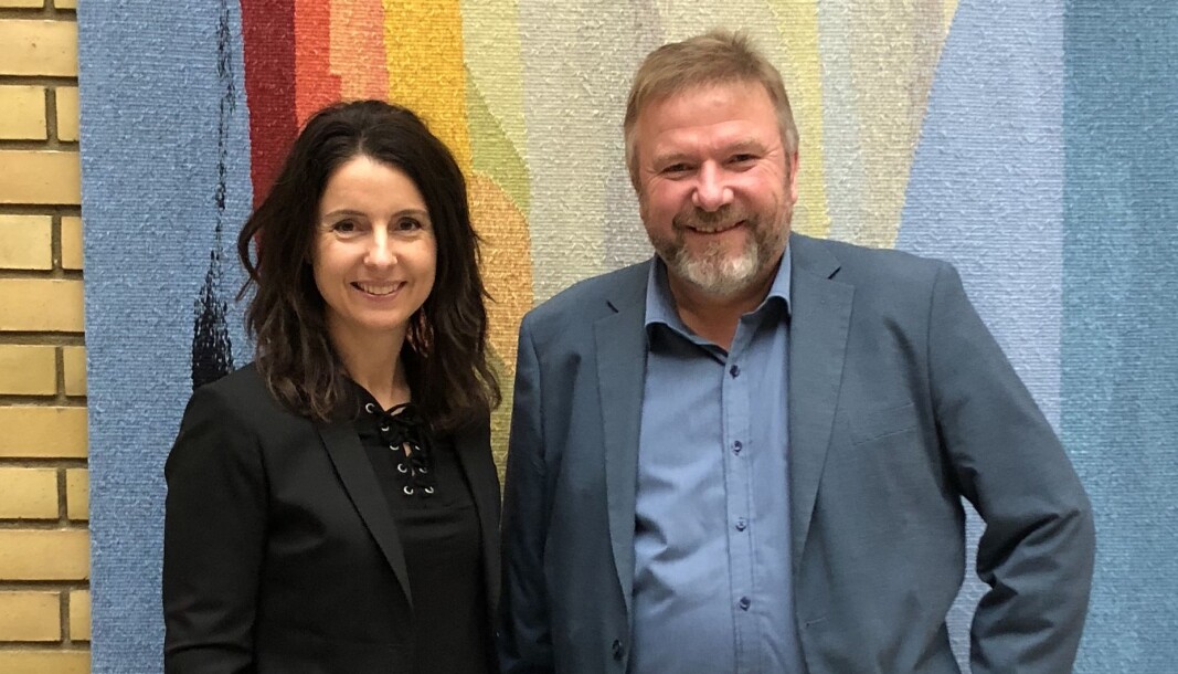 Jenny Klinge og Bengt Fasteraune (bildet er teke før koronaen) Jenny Klinge og Bengt Fasteraune (bildet er teke før koronaen)
