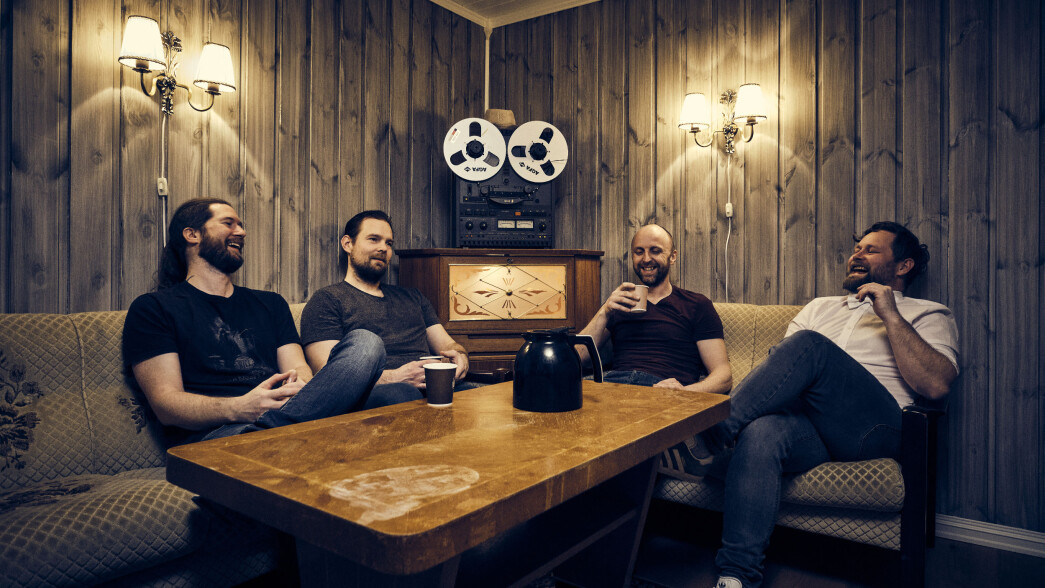 Frank Spoon Botten (f.v.), Ola Langli, Torbjørn Kvande og Jon Landsem utgjør sPoonman. Frank Spoon Botten (f.v.), Ola Langli, Torbjørn Kvande og Jon Landsem utgjør sPoonman.