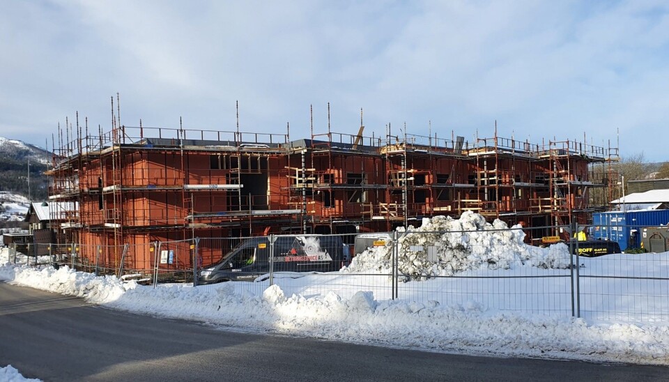 Slik ser omsorgsbustadane på Bårdshaugen ut no. Slik ser omsorgsbustadane på Bårdshaugen ut no.