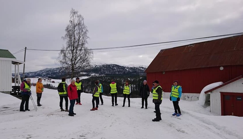 Samling i Utigard Elshaug. Samling i Utigard Elshaug.