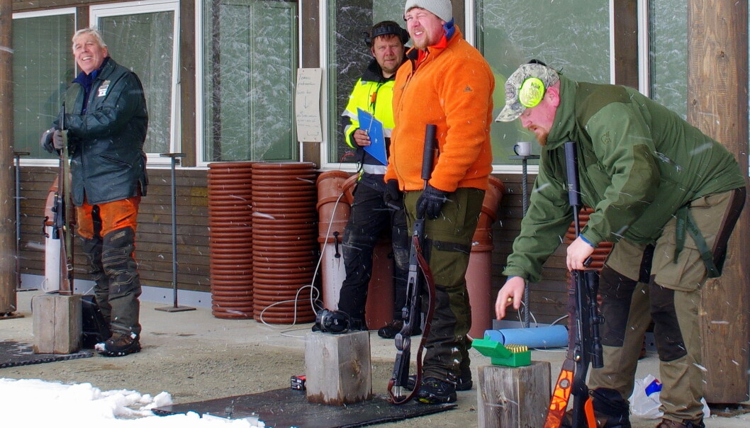 God stemning på standplass God stemning på standplass