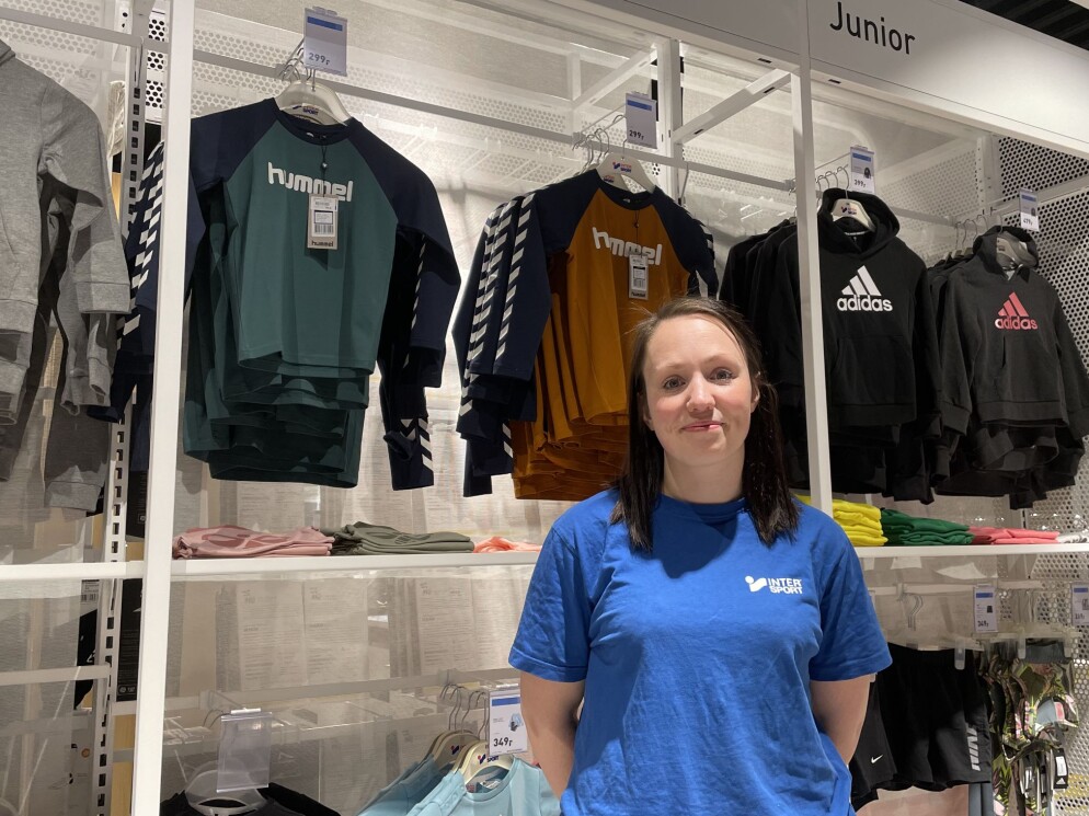 Mali Nerbu Løfald gleder seg til å ønske kundene velkommen til den nye InterSport-butikken. Mali Nerbu Løfald gleder seg til å ønske kundene velkommen til den nye InterSport-butikken.