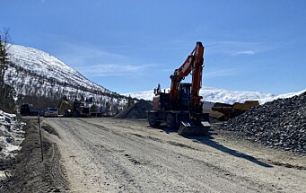 Dårlig veg i Folldalen i påska; max 30 km/t anbefales
