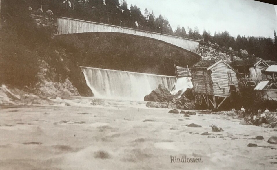 Rinnfossen ca 1950