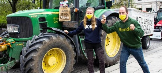 Kjørte traktor til Oslo med budskap til Erna - Opplevde MYE støtte underveis