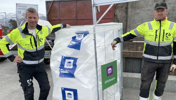 Isopor vert no sortert ut frå restavfallet, til stor miljøgevinst. Isopor vert no sortert ut frå restavfallet, til stor miljøgevinst.
