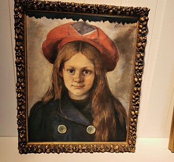 Med måleriet Lille Ildrid vart Dorothea Follestad anteke på Høstutstillingen i 1907 Med måleriet Lille Ildrid vart Dorothea Follestad anteke på Høstutstillingen i 1907