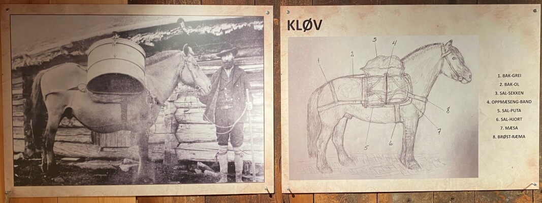 Kløv. Tegnet og forklart av Ola L. Løfaldli. Kløv. Tegnet og forklart av Ola L. Løfaldli.