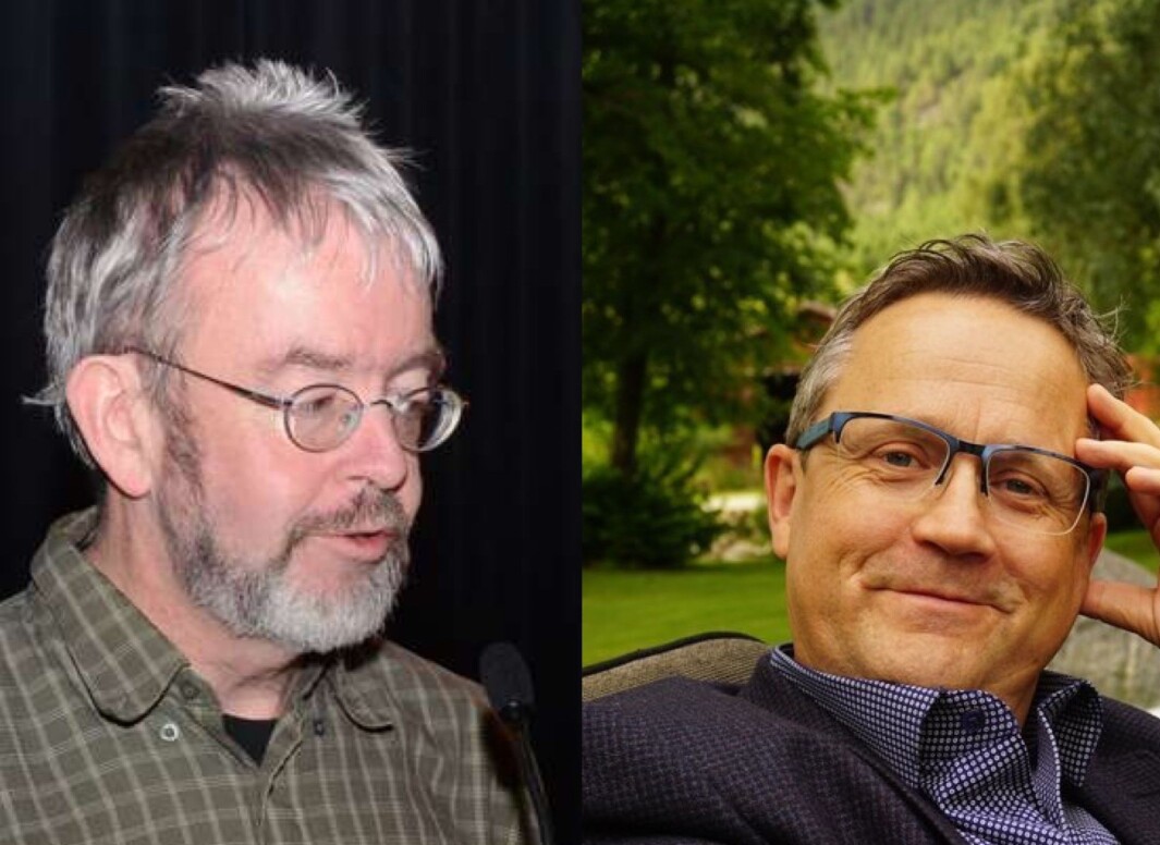Tor Erik Jenstad (t.v.) og Erling With Aasgård. Tor Erik Jenstad (t.v.) og Erling With Aasgård.