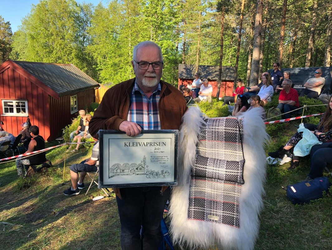 Erik L Moen er vinnaren av Kleivaprisen 2021. Erik L Moen er vinnaren av Kleivaprisen 2021.