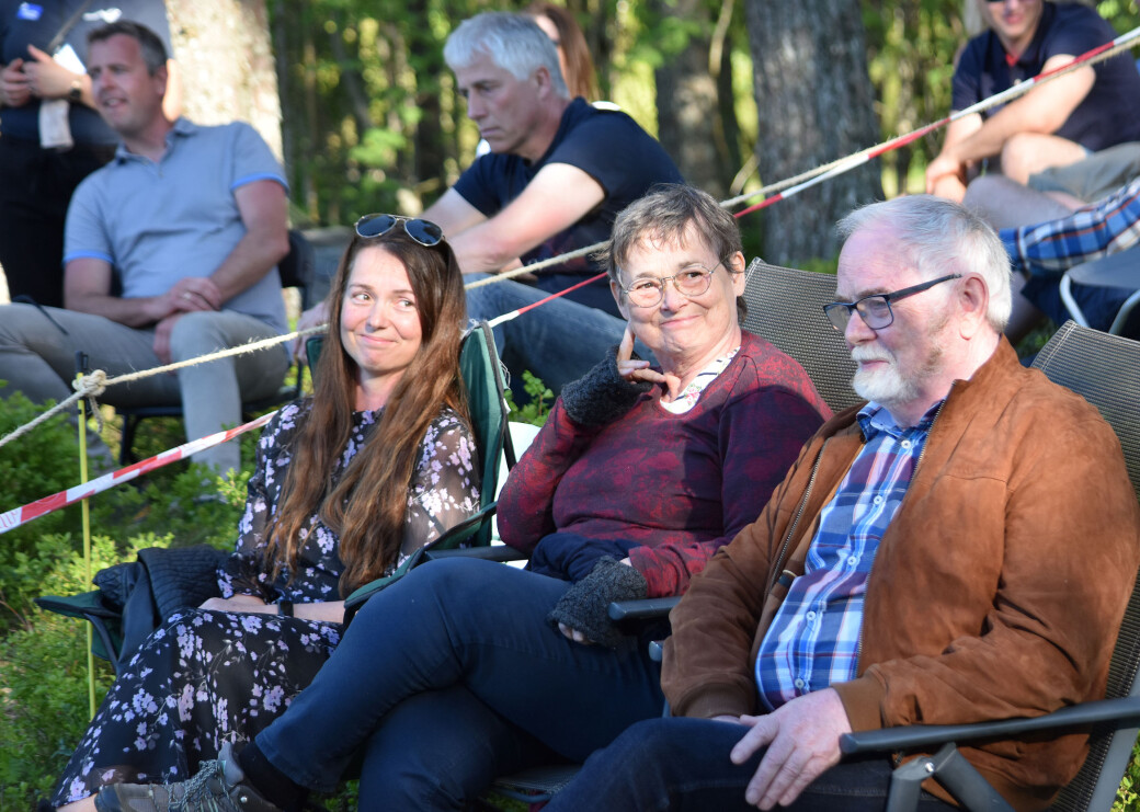 Her begynner det å gå opp for Erik L. Moen at han er årets vinner av Kleivaprisen. Her begynner det å gå opp for Erik L. Moen at han er årets vinner av Kleivaprisen.