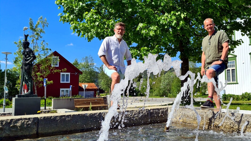 Tom Godtland og Morten Møller ønsker seg gode, varme dagar under Kulturvøkku 2021. Tom Godtland og Morten Møller ønsker seg gode, varme dagar under Kulturvøkku 2021.